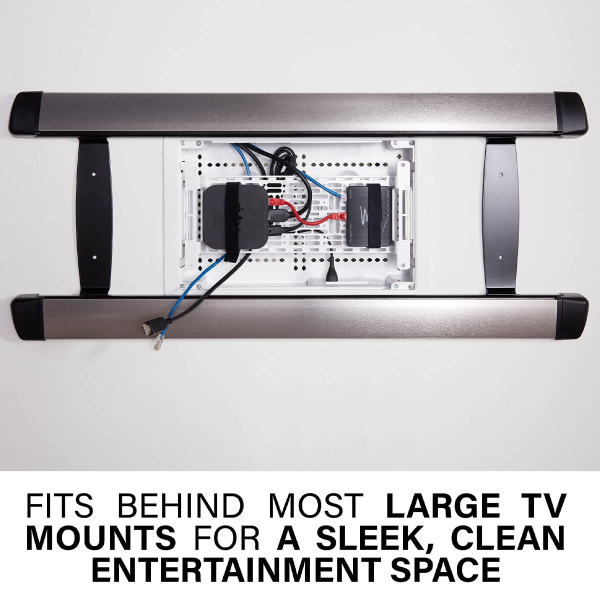 SANUS 9" TV Media in-Wall Box with Power Supply Kit Ideal for Wall Mounted TVs - Image 7