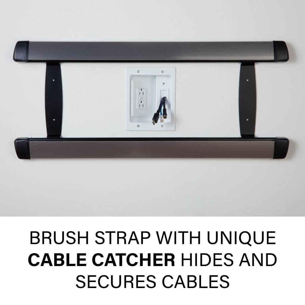 SANUS Premium Full Motion TV Mount & in Wall TV Power & Cable Management Kit - Image 7