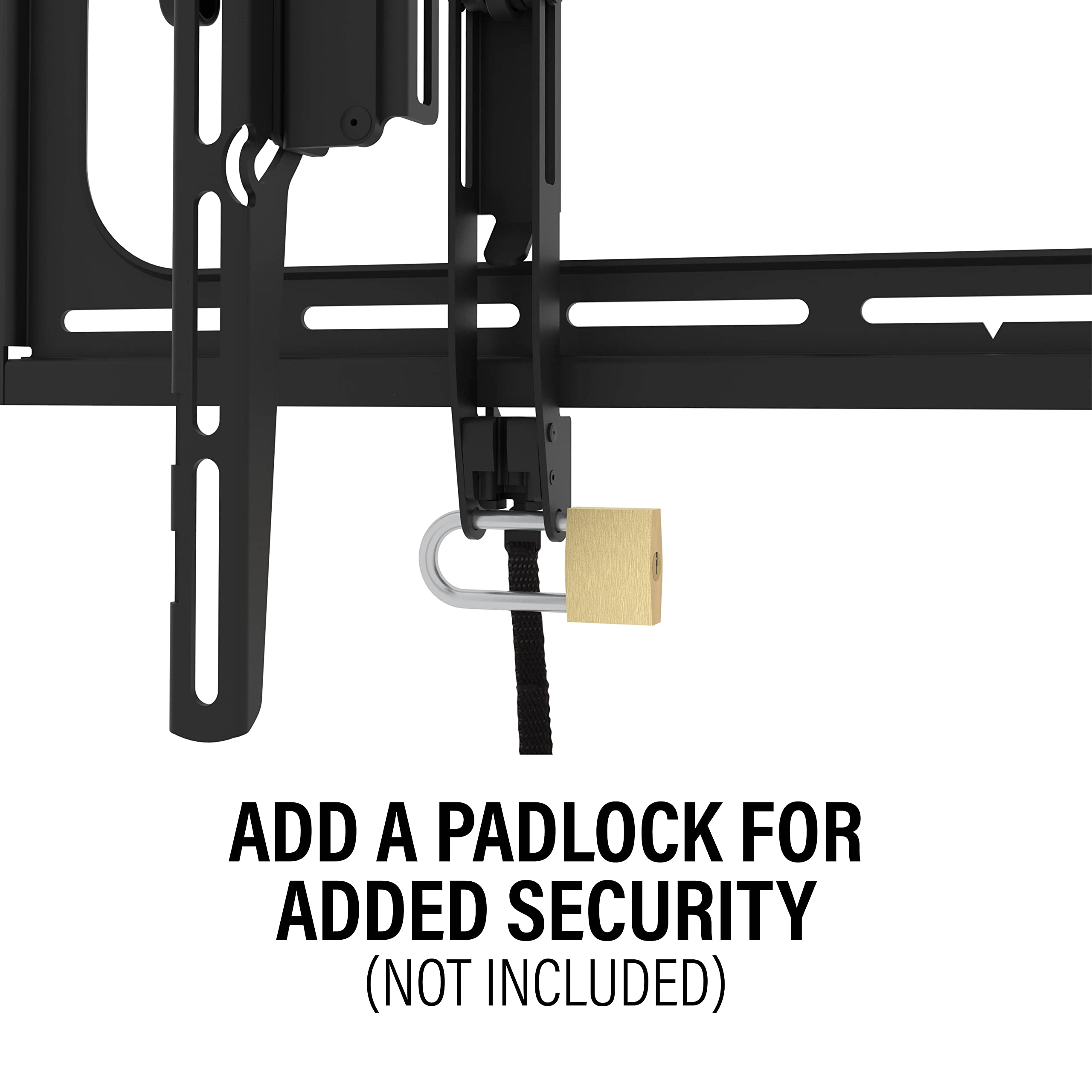 SANUS Outdoor TV Mount for 37" to 95" TVs - Weatherproof Tilting Mount with Corrosion Resistant Coating & Stainless Steel Hardware - Tool-Free Tilt & 3 Step Install - Image 5