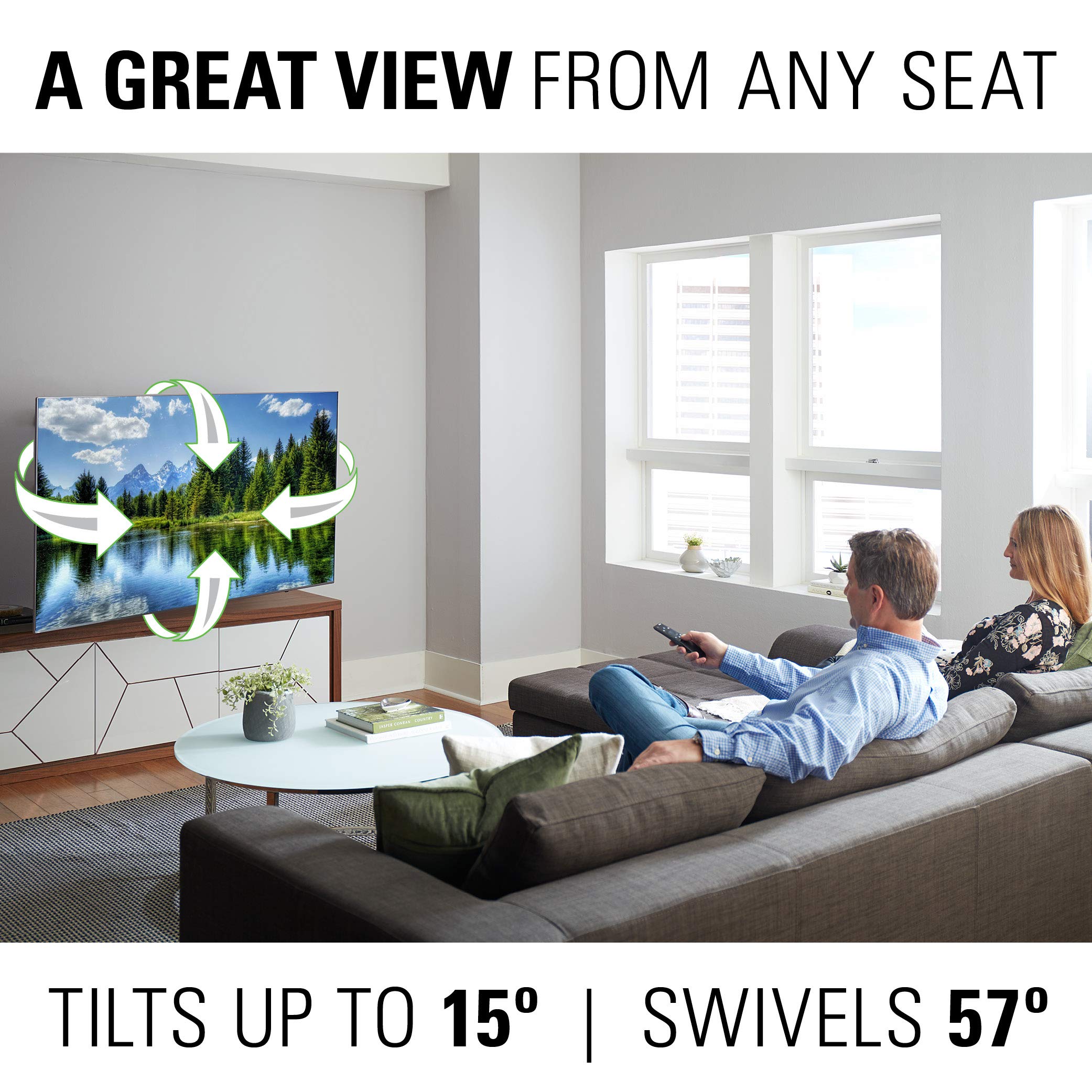 Sanus Vlf728 Steel (S2) Slim Full Motion (42-90") - Image 3